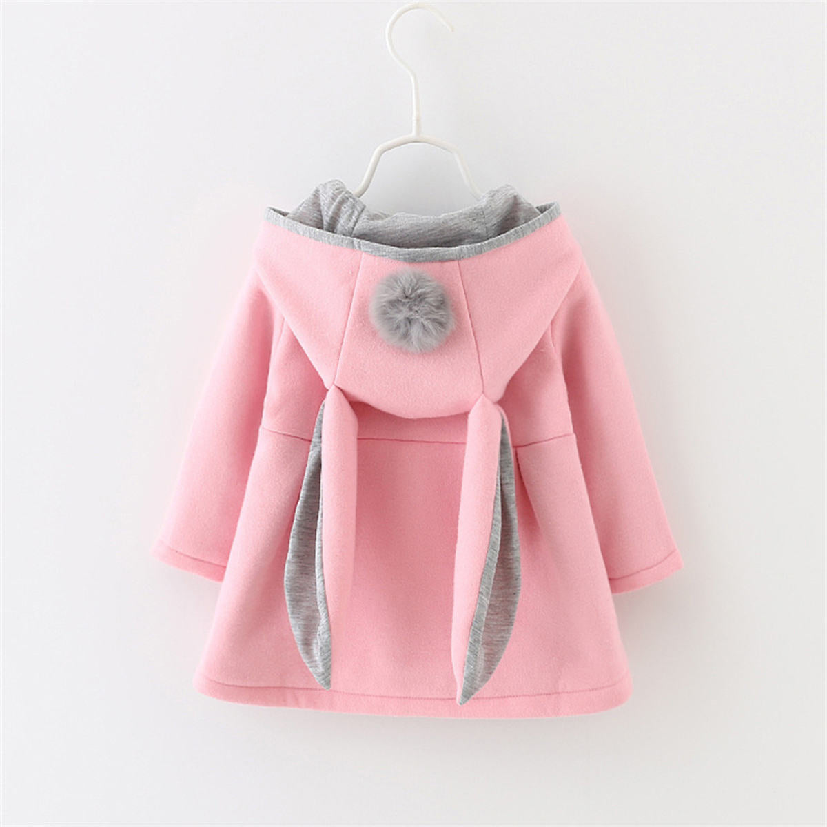 Baby David Coat Jacket Long Bunny Ears Hooded Jacket