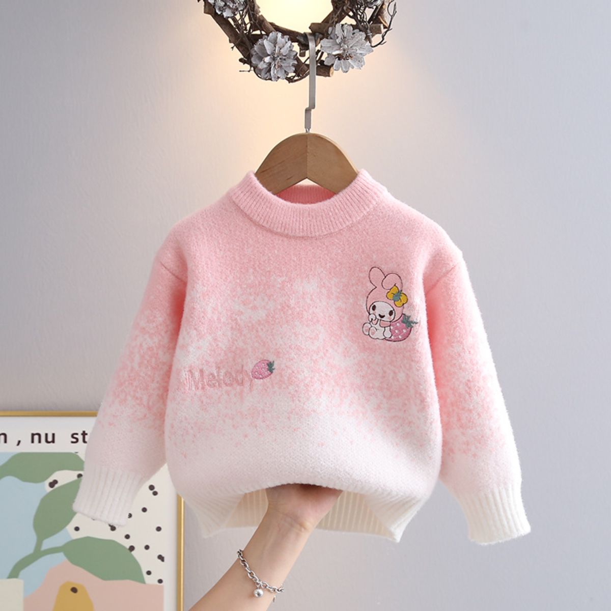 girls' autumn and winter sweater