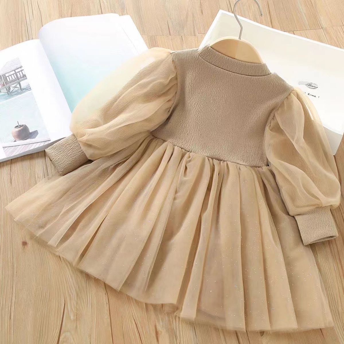 Girls Autumn Holiday Two-piece Dress