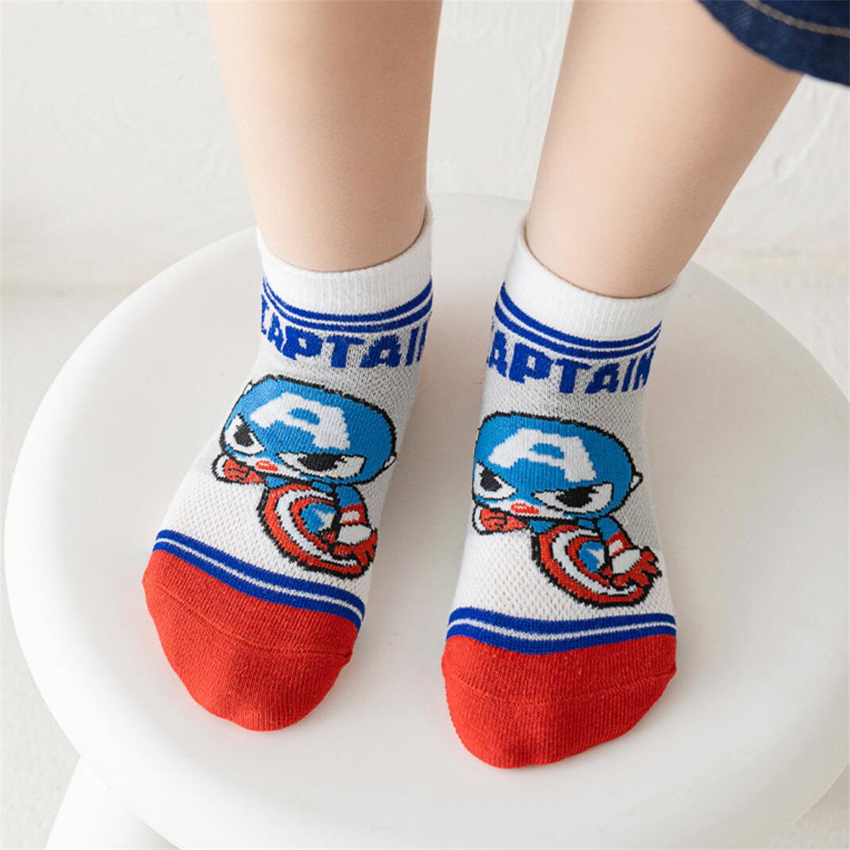 Children's 5-pack lettered socks