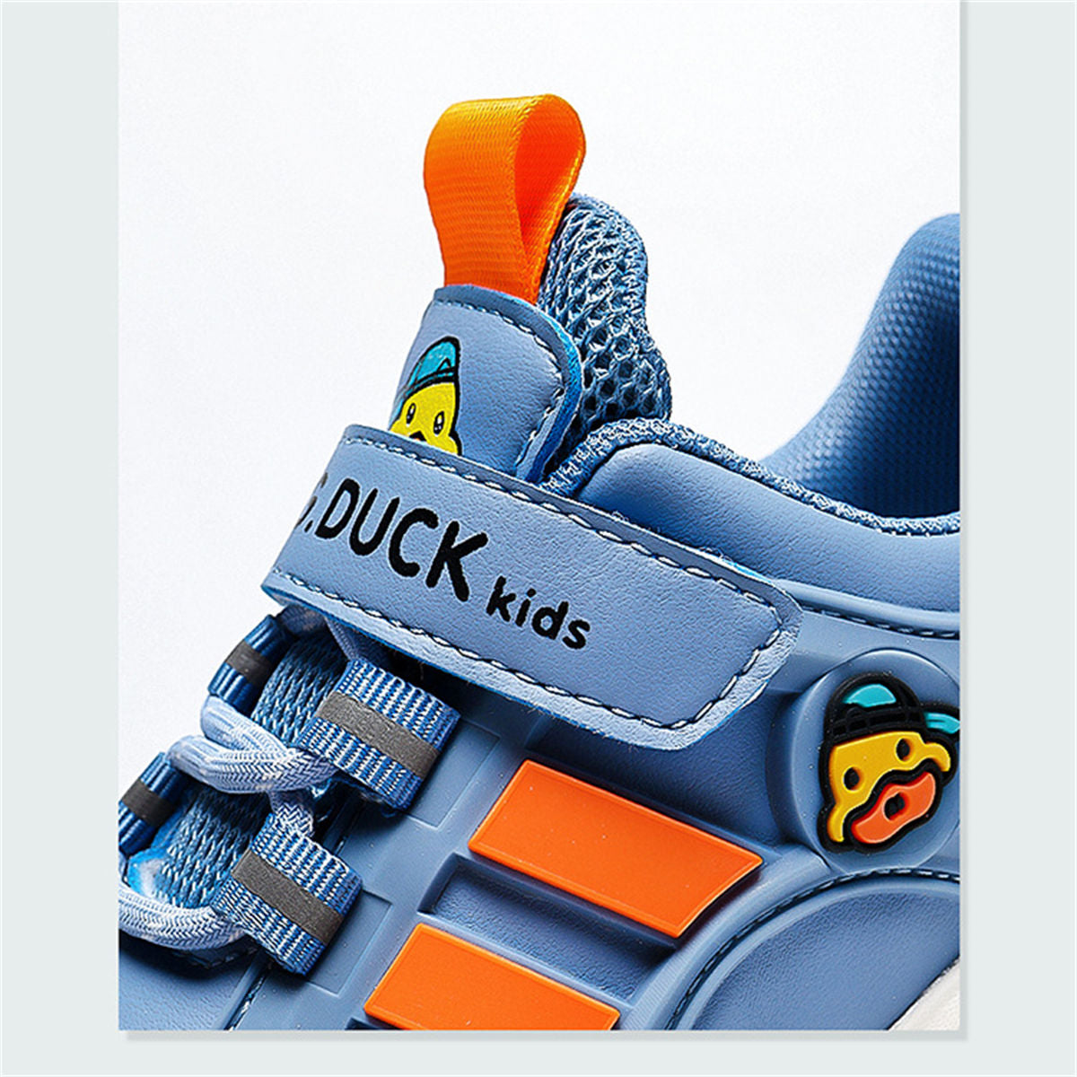 Autumn yellow duck leather waterproof functional sports shoes for boys and girls