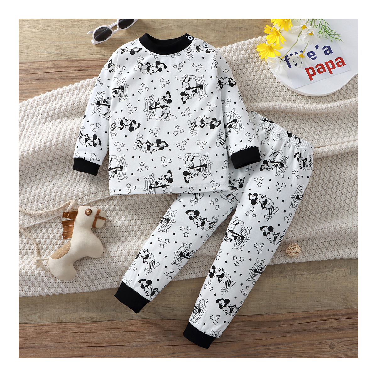 Boys underwear set pure cotton pajamas home wear