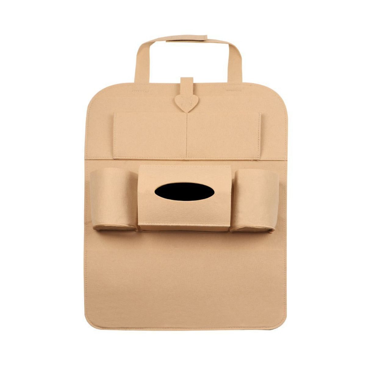 Seat storage bag hanging bag felt seat back bag storage bag car supplies multi-function car storage box