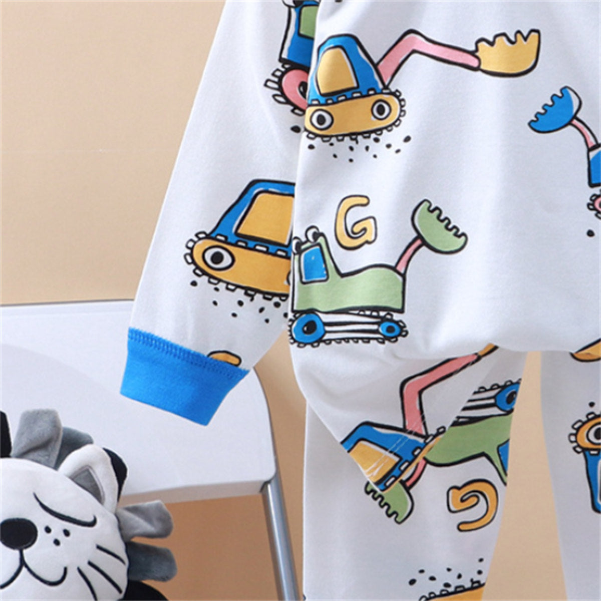 Children's underwear set pure cotton boys autumn and winter pajamas