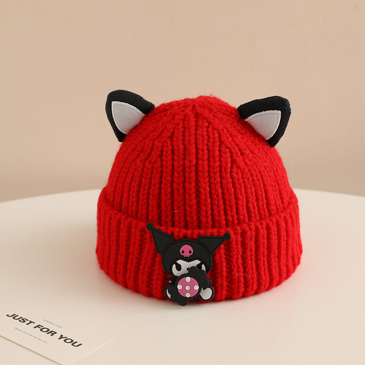 Children's cartoon woolen hat