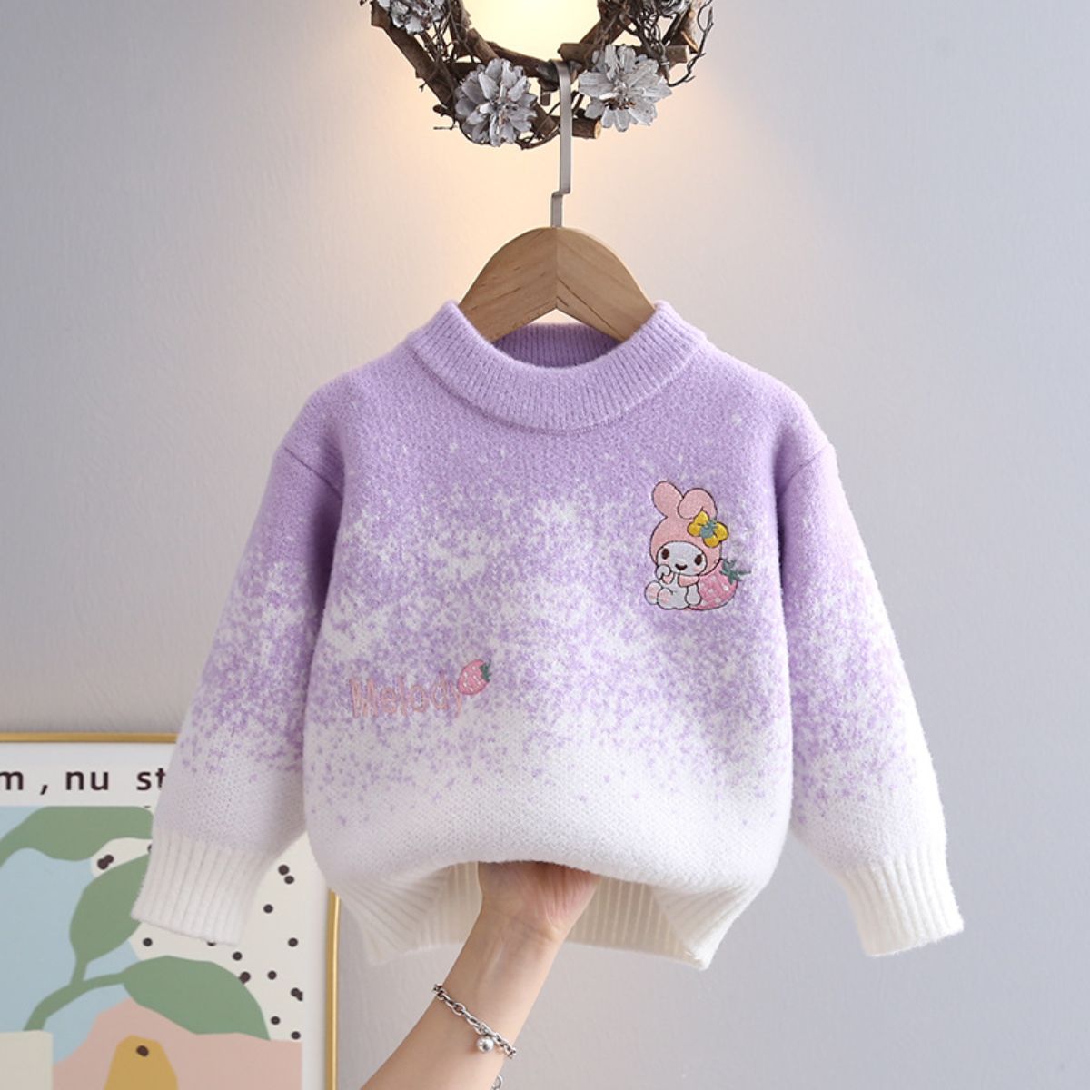 girls' autumn and winter sweater