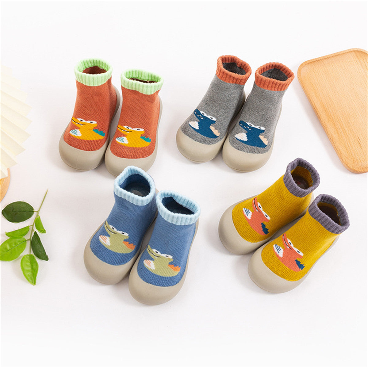 Children's dinosaur pattern toddler shoes