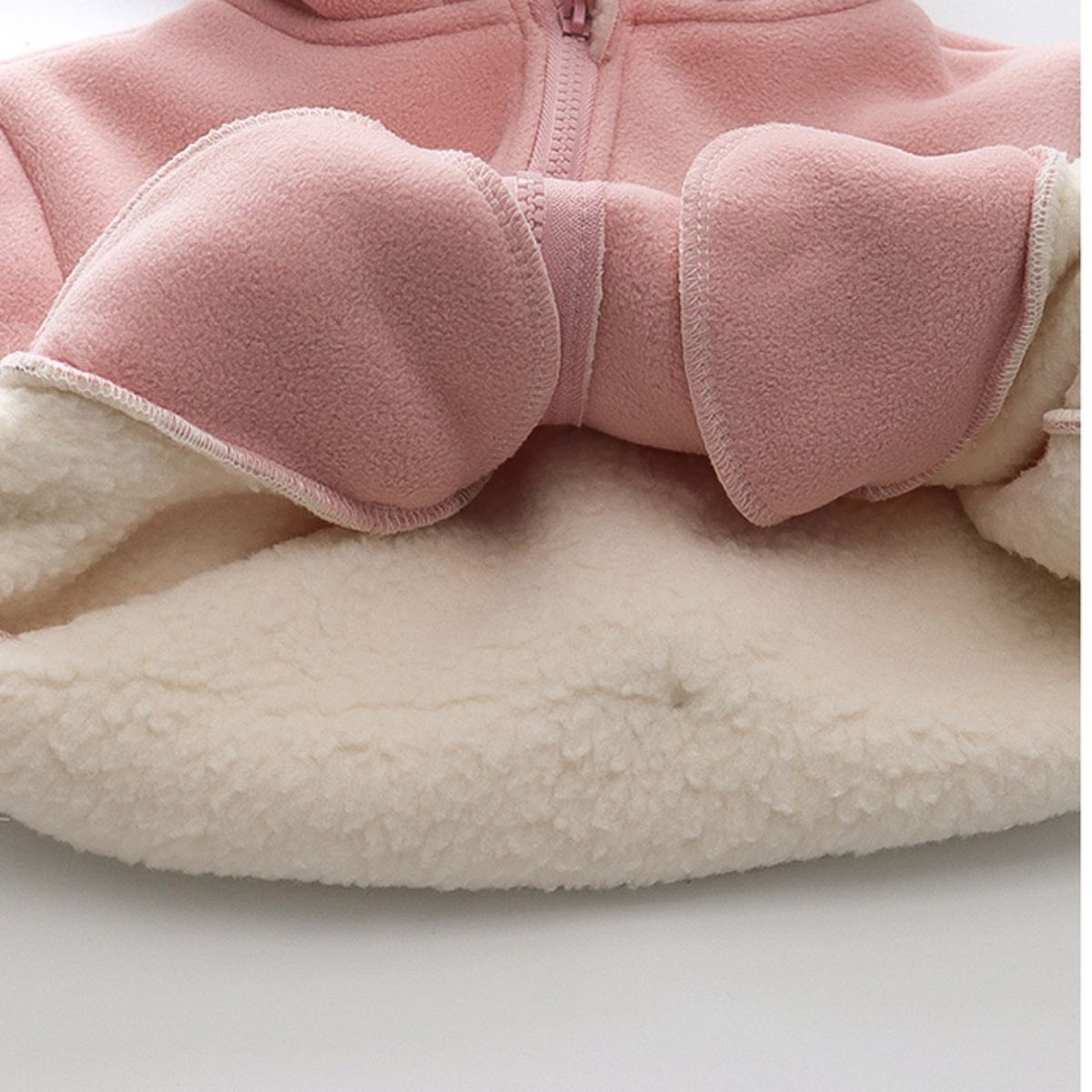 Children's fleece jackets, children's clothing, boys and girls' clothes, plush and thickened baby autumn clothing