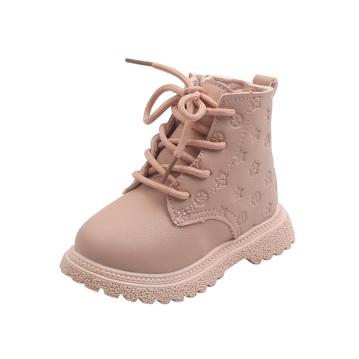 Children's autumn and winter printed temperament waterproof warm Martin boots for boys and girls