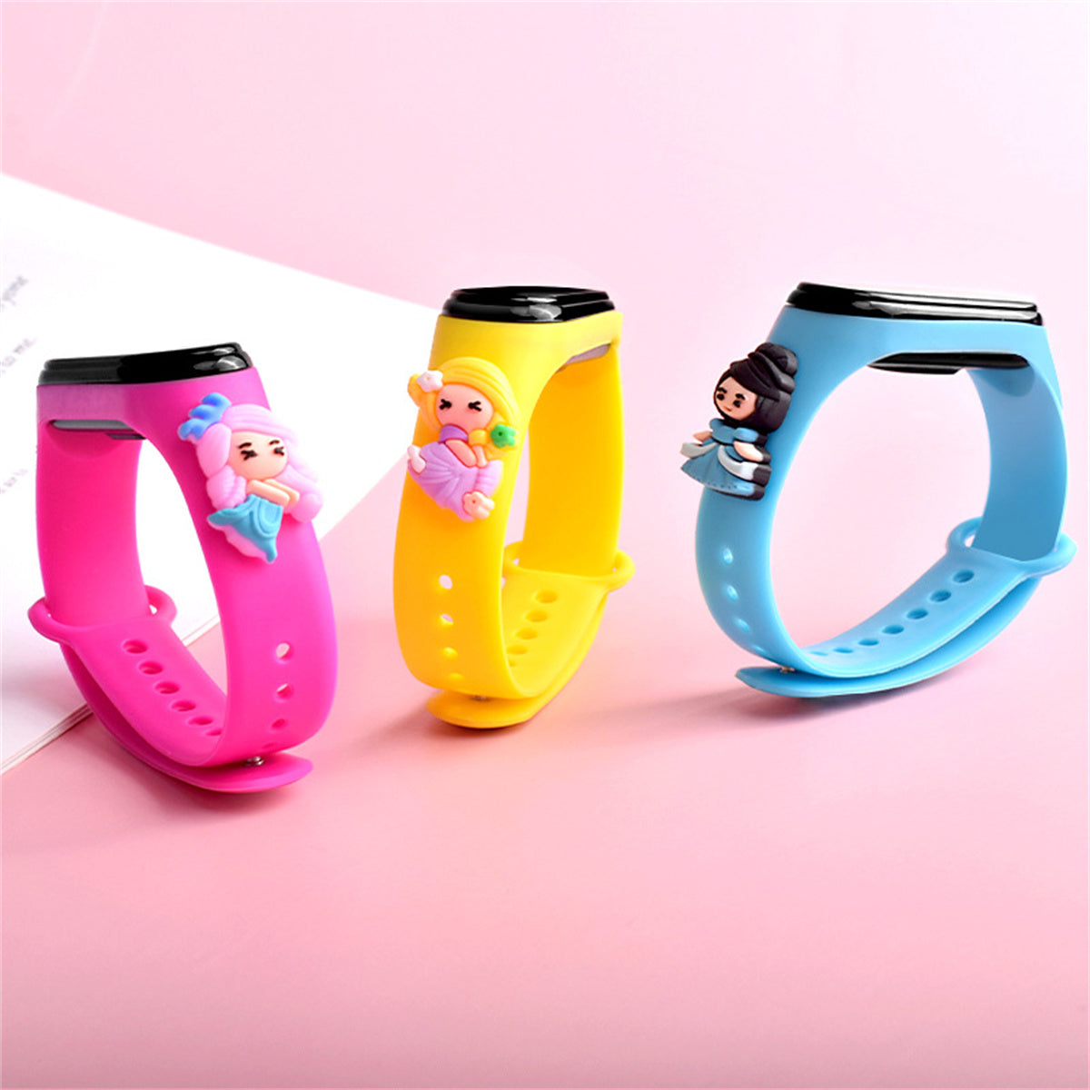 Children's Anime Princess LED Doll Watch