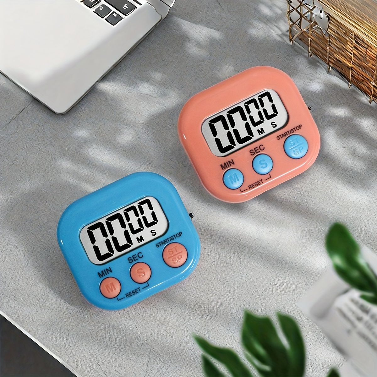 Kitchen timer student timer display electronic alarm clock time manager timer