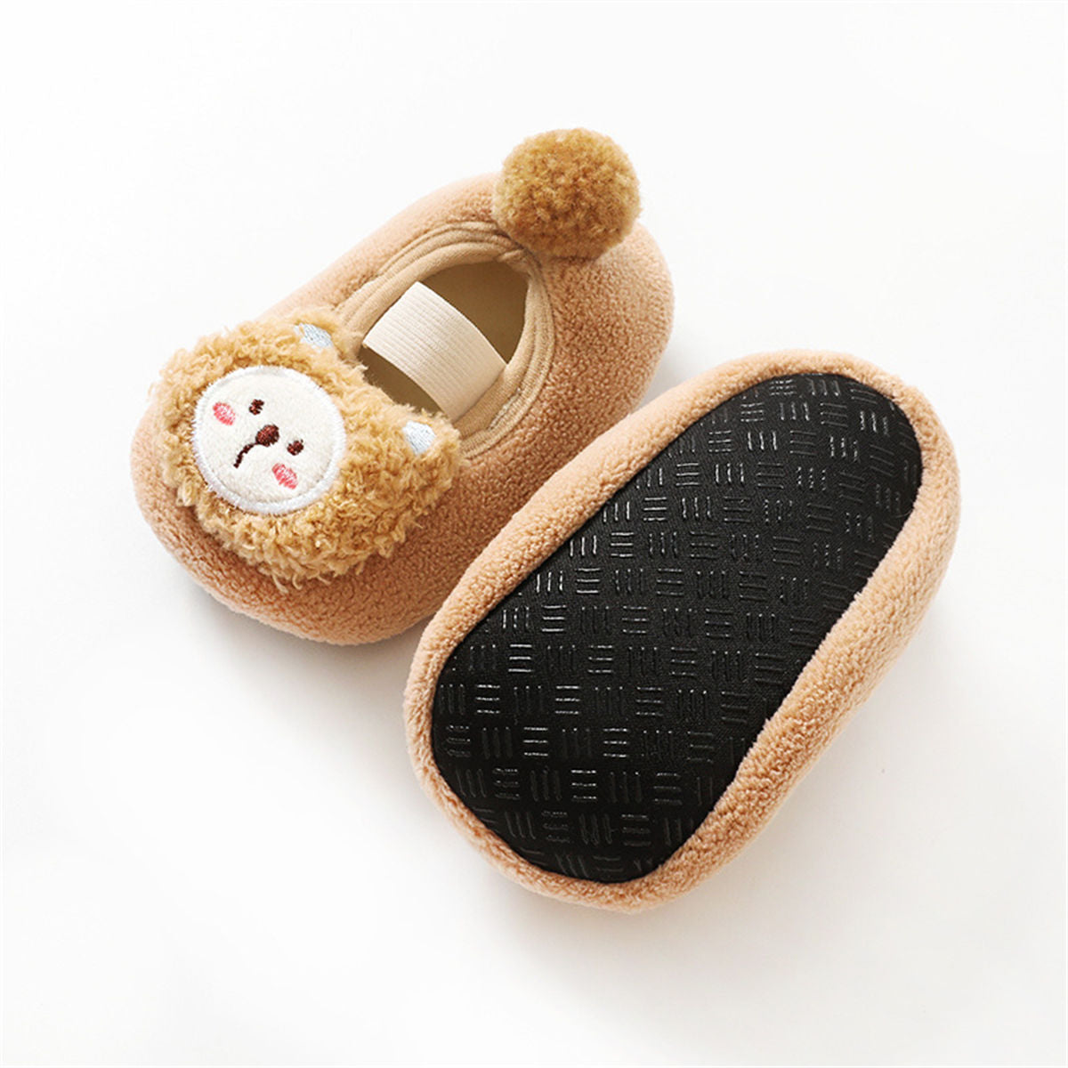 Winter cute doll cotton shoes for baby boys and girls