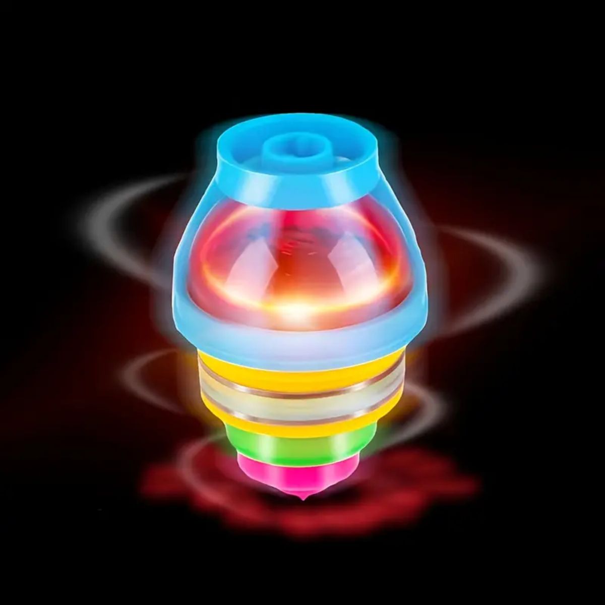 Luminous toy creative spinning top