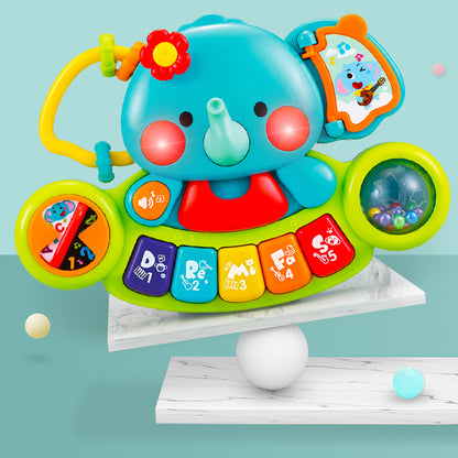 Little cute elephant toy piano