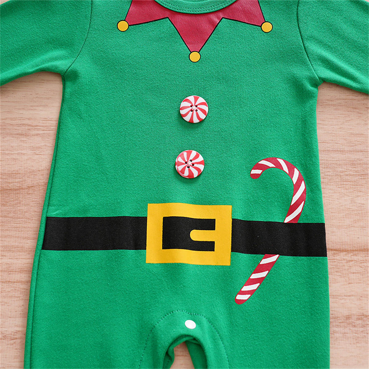 Baby Santa Claus Hooded Jumpsuit