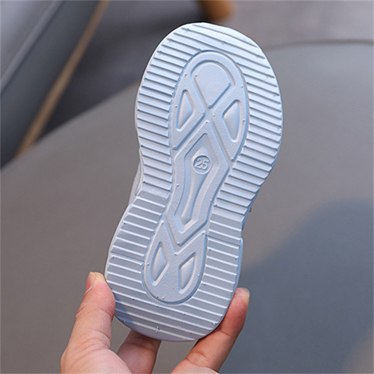 Children's mesh breathable soft bottom non-slip luminous sports running shoes casual toddler shoes