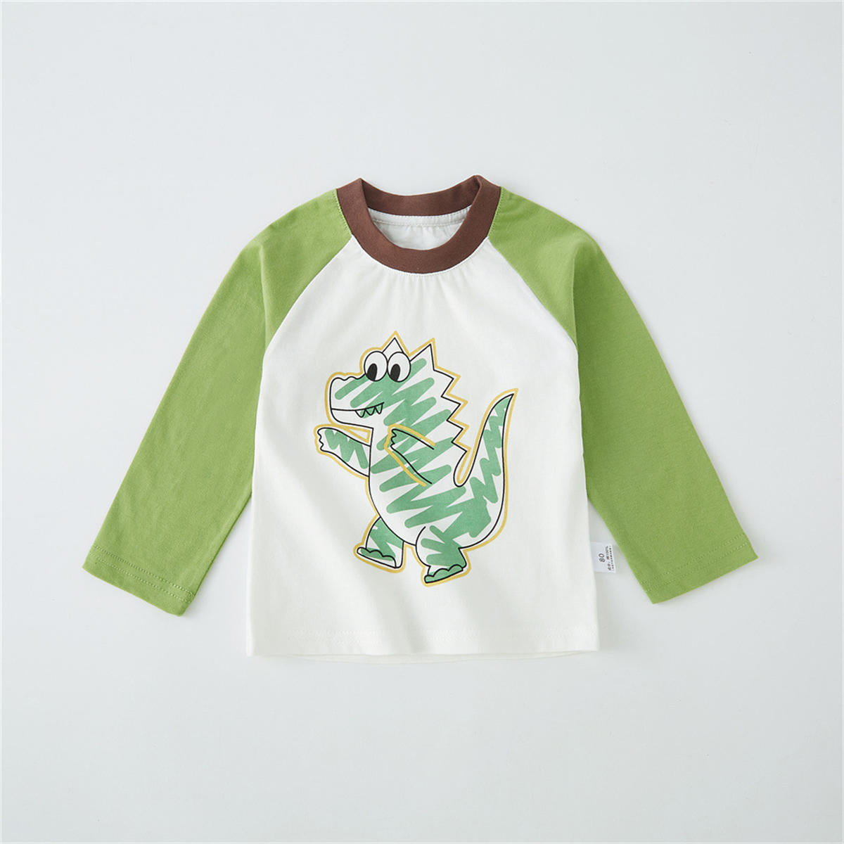 Children's T-shirt long-sleeved baby spring and fall cotton bottoming shirt t-shirt