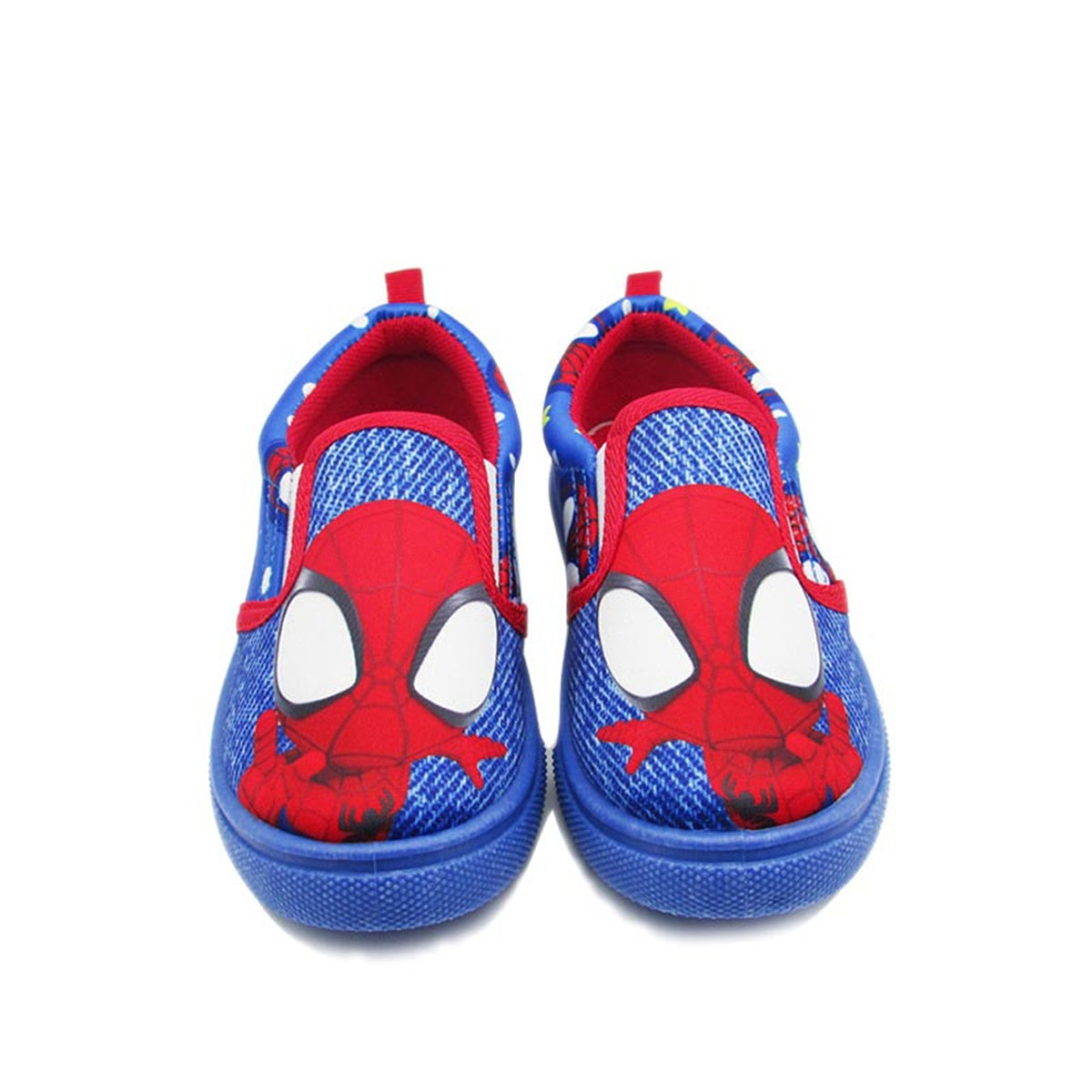 Spider-Man pattern casual low-top canvas shoes for middle and older boys