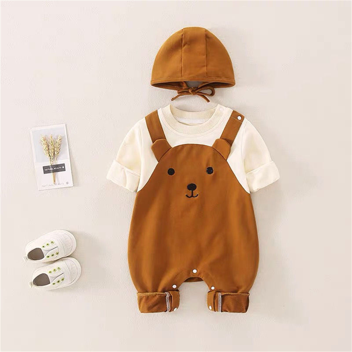 Newborn baby cute baby one-piece romper