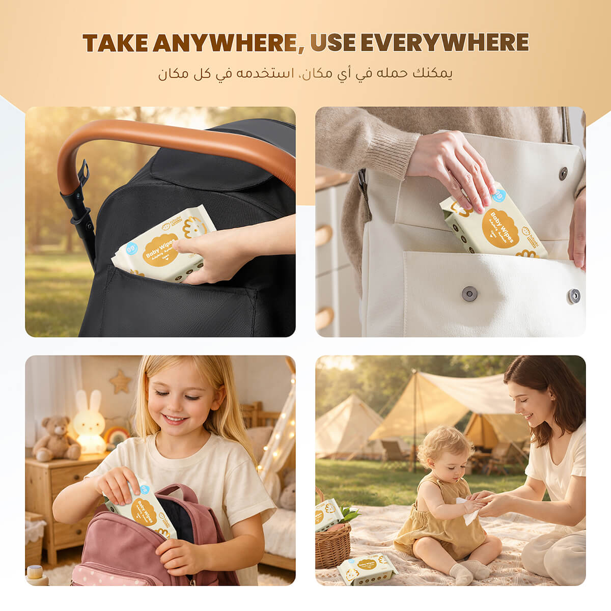 Travel Baby Wipes