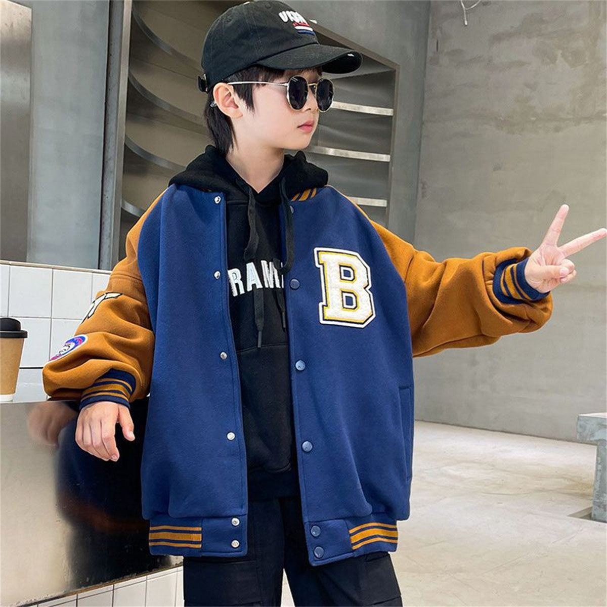 Fashion Boys Baseball Jacket