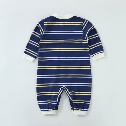 Striped Cartoon Giraffe Jumpsuit