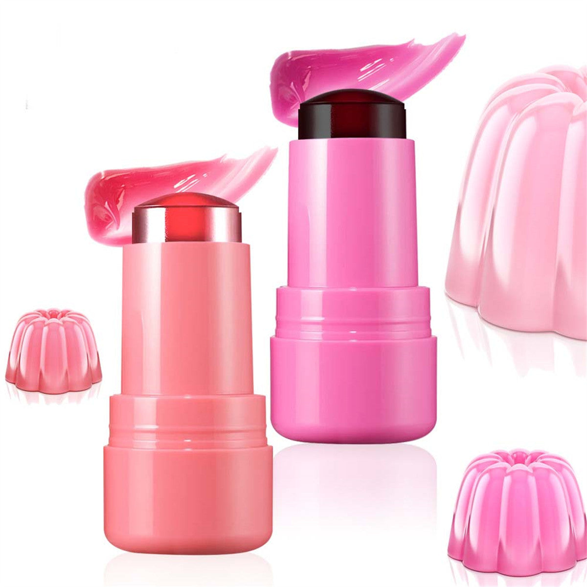 Jelly blush lipstick universal color long-lasting makeup lip and cheek dual-purpose blush