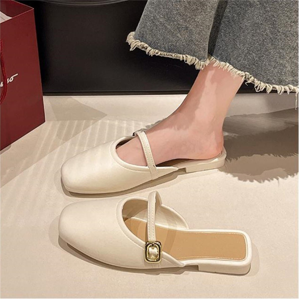 Women's summer new style anti-slip sandals and half slippers