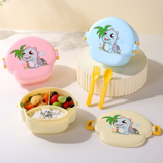 Food grade baby food lunch box children's cartoon lunch box