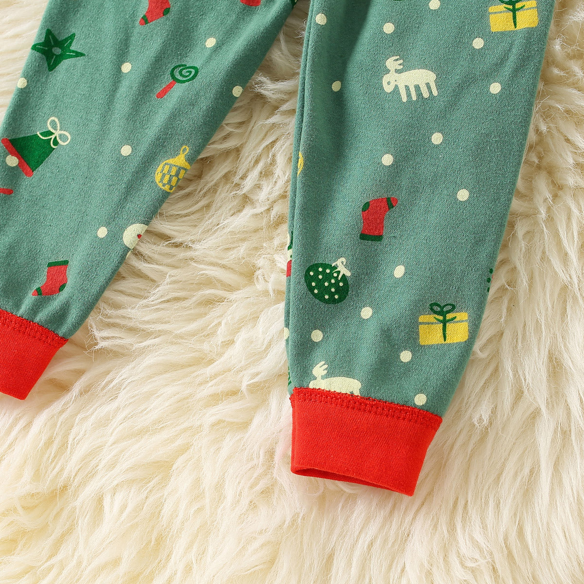 Boys Cute Christmas Home Clothes Pajamas Set