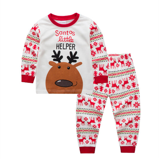 Children's Christmas home wear set