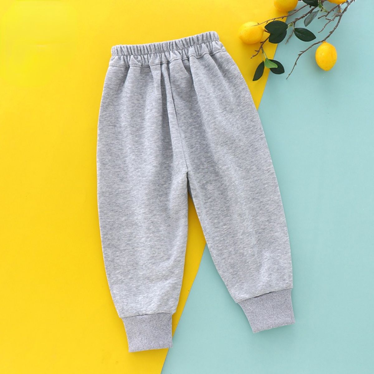 Little yellow duck children&#39;s casual sweatpants spring and autumn new children&#39;s clothing small and medium boys&#39; pants baby trousers girls