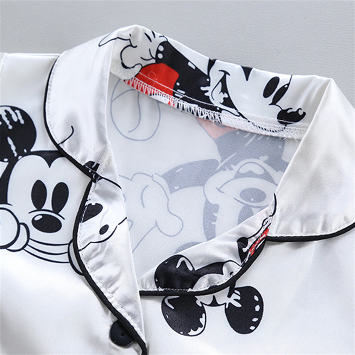 Summer new ins children's home clothes air-conditioning clothes ice silk pajamas short-sleeved trousers suit