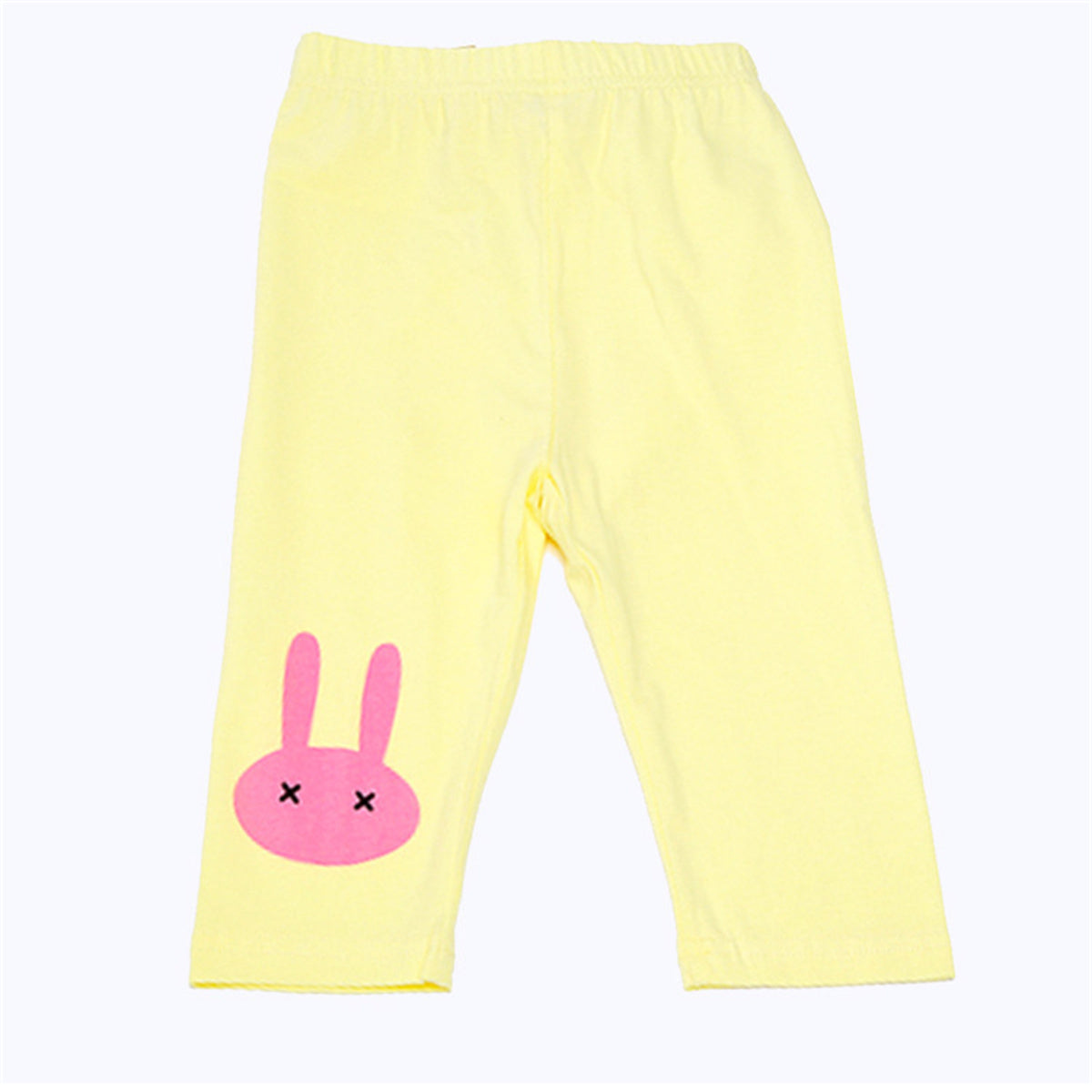 Summer all-match cartoon rabbit five-point girls leggings cotton pants children's shorts