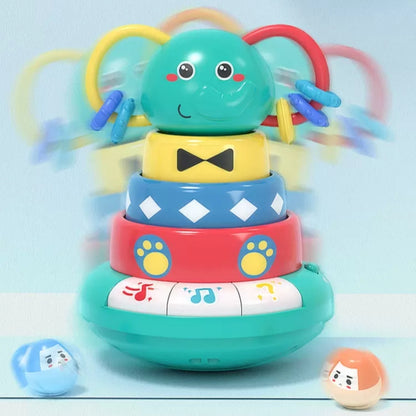 لعبة جينجا على شكل فيل صغير