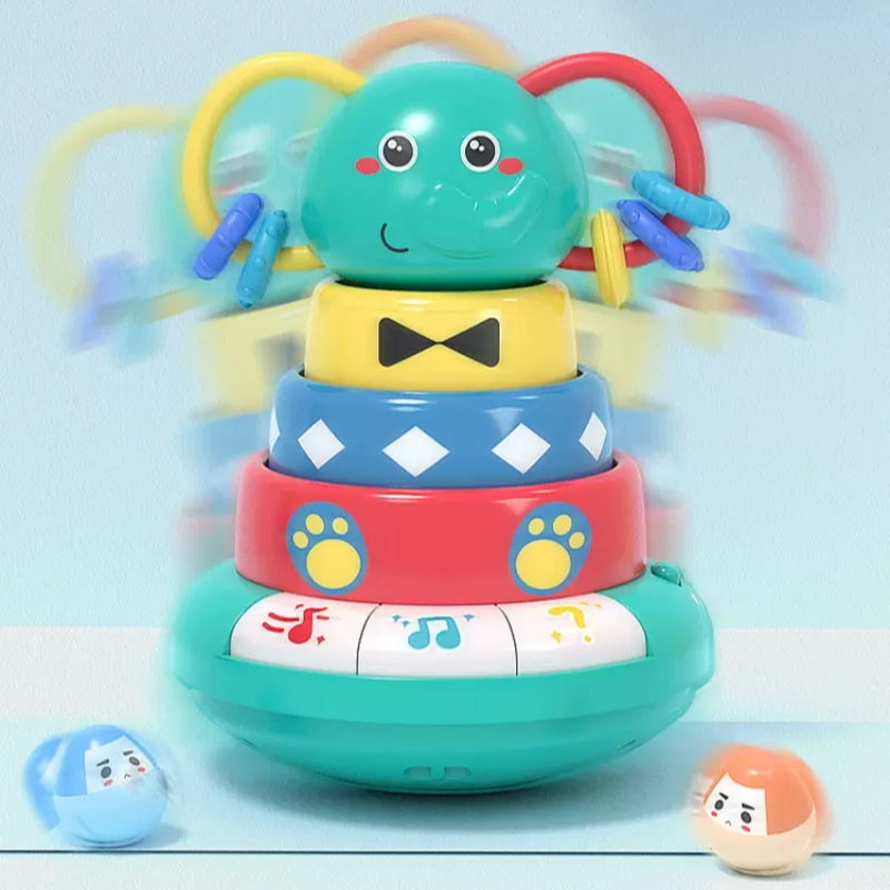 لعبة جينجا على شكل فيل صغير