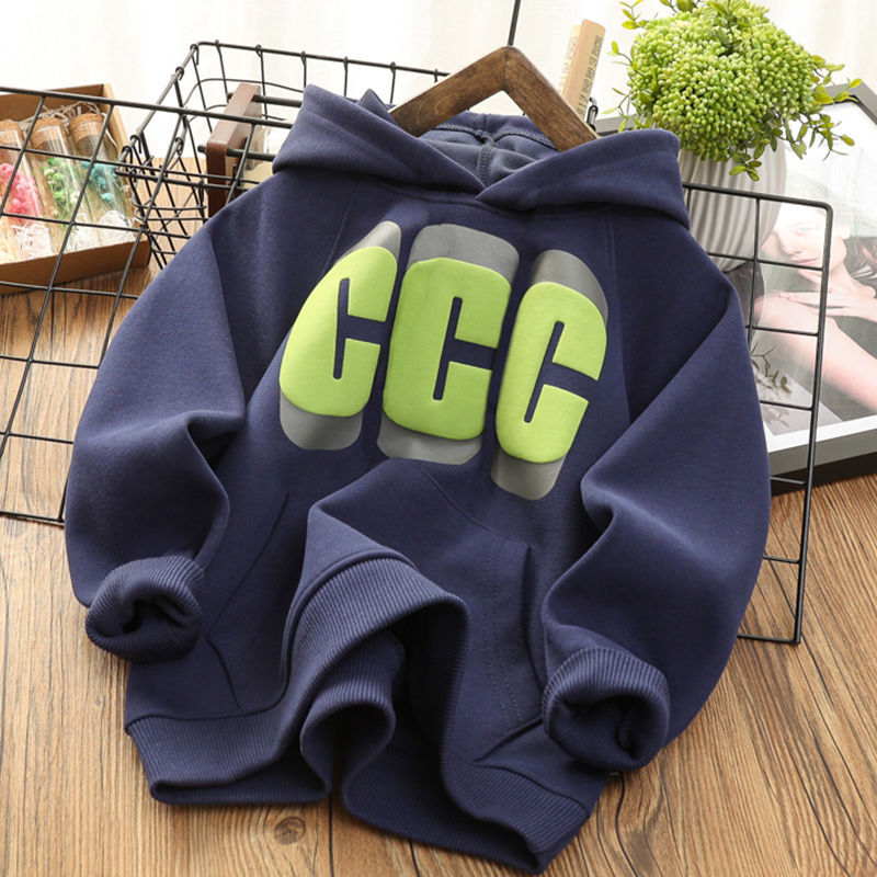 Children's hooded sweatshirt for middle and older kids