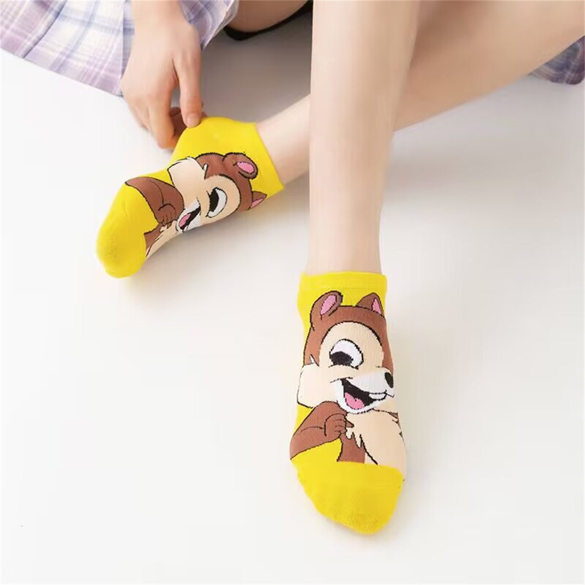 Children's 5-piece Mickey Mouse pattern socks set