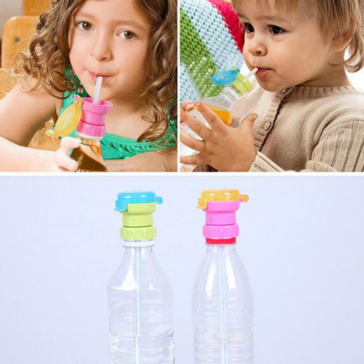 Baby straw cover children's portable bottled beverage straw cover straw water cup cover