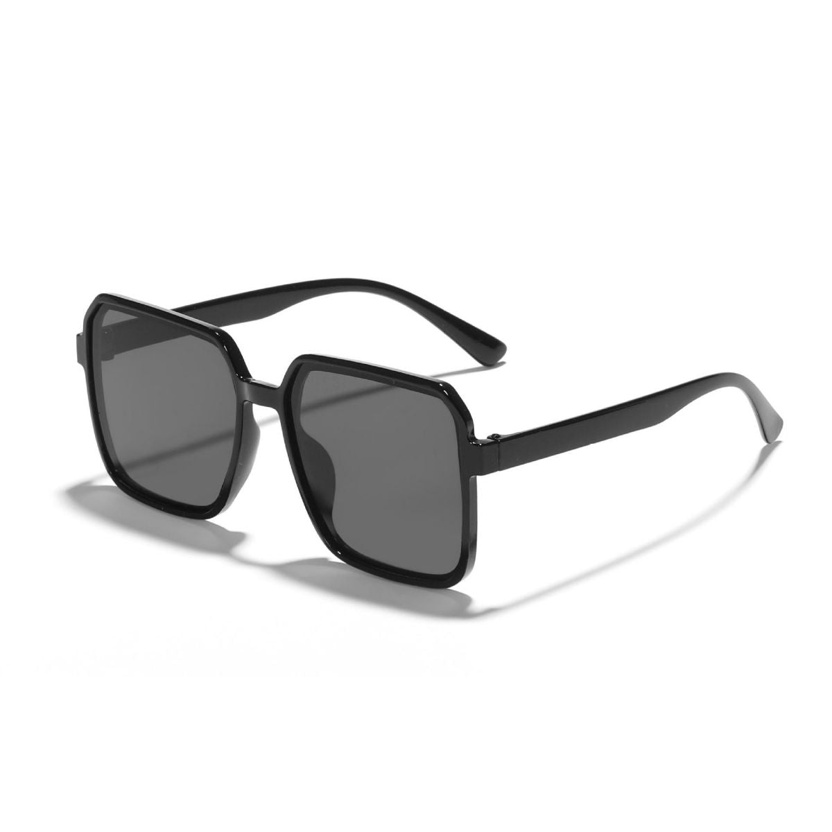 New retro large square frame makes your face look smaller, the same style as the Internet celebrities' sunglasses, essential UV protection sunglasses for women's outdoor wear