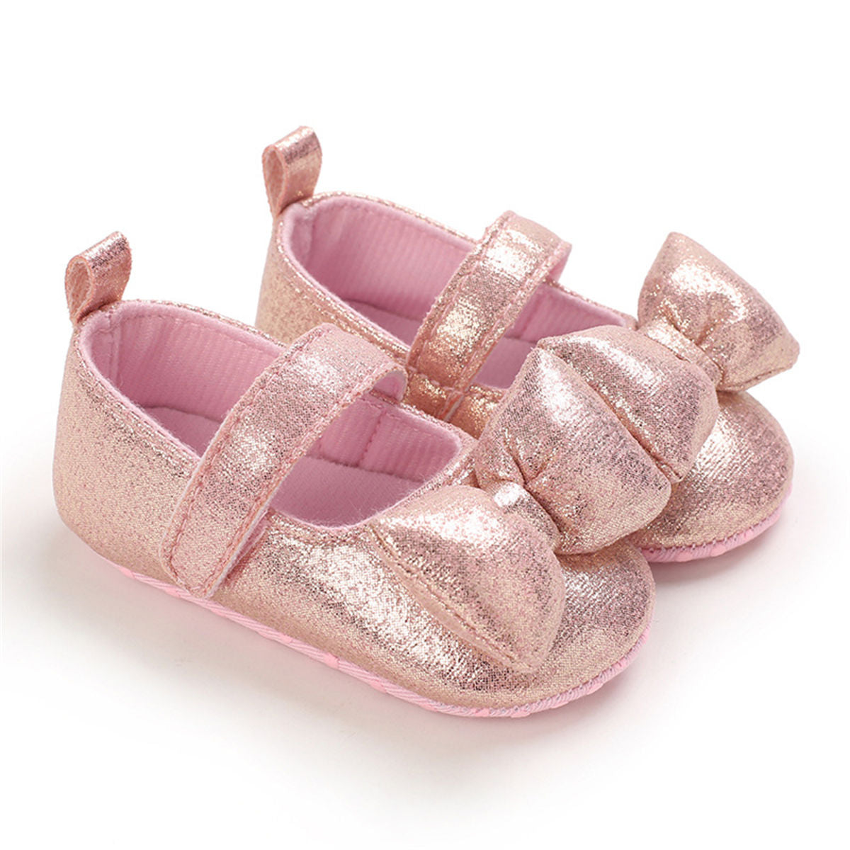 Baby Girls Autumn Cute Bow Leather Shoes