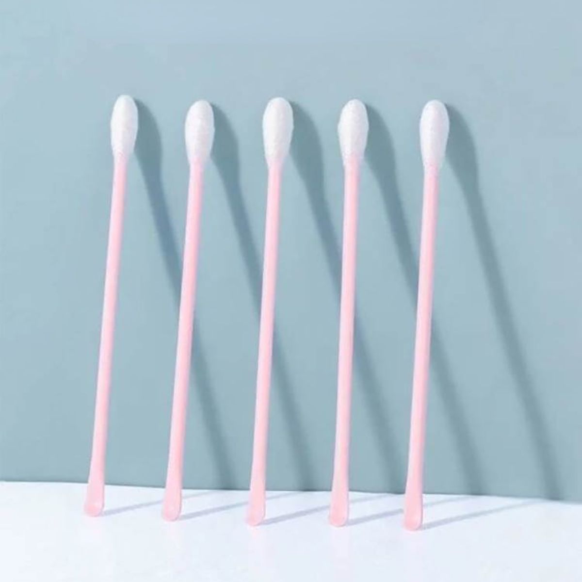 Cotton swab for ear cleaning 2 in 1 baby nose cleaning cosmetic cotton swab for blackhead removal