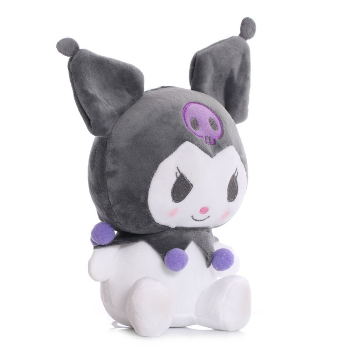 Cute 2D Sanrio Kuromi Plush Toy