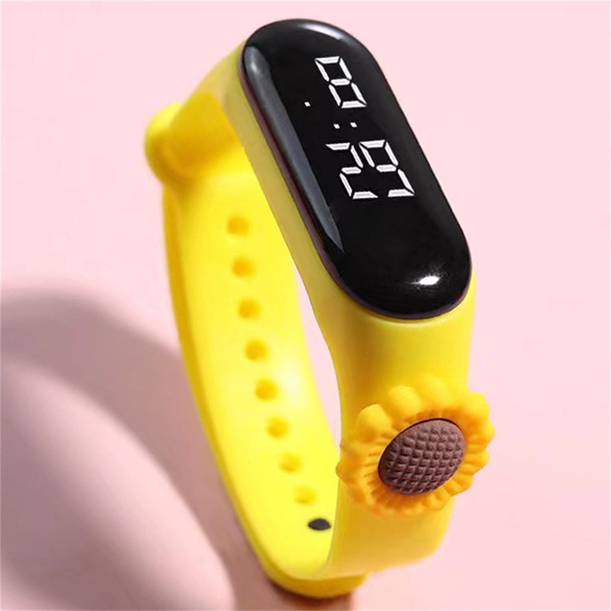 Children's girl's cute casual style flower style waterproof school going out all-match electronic watch