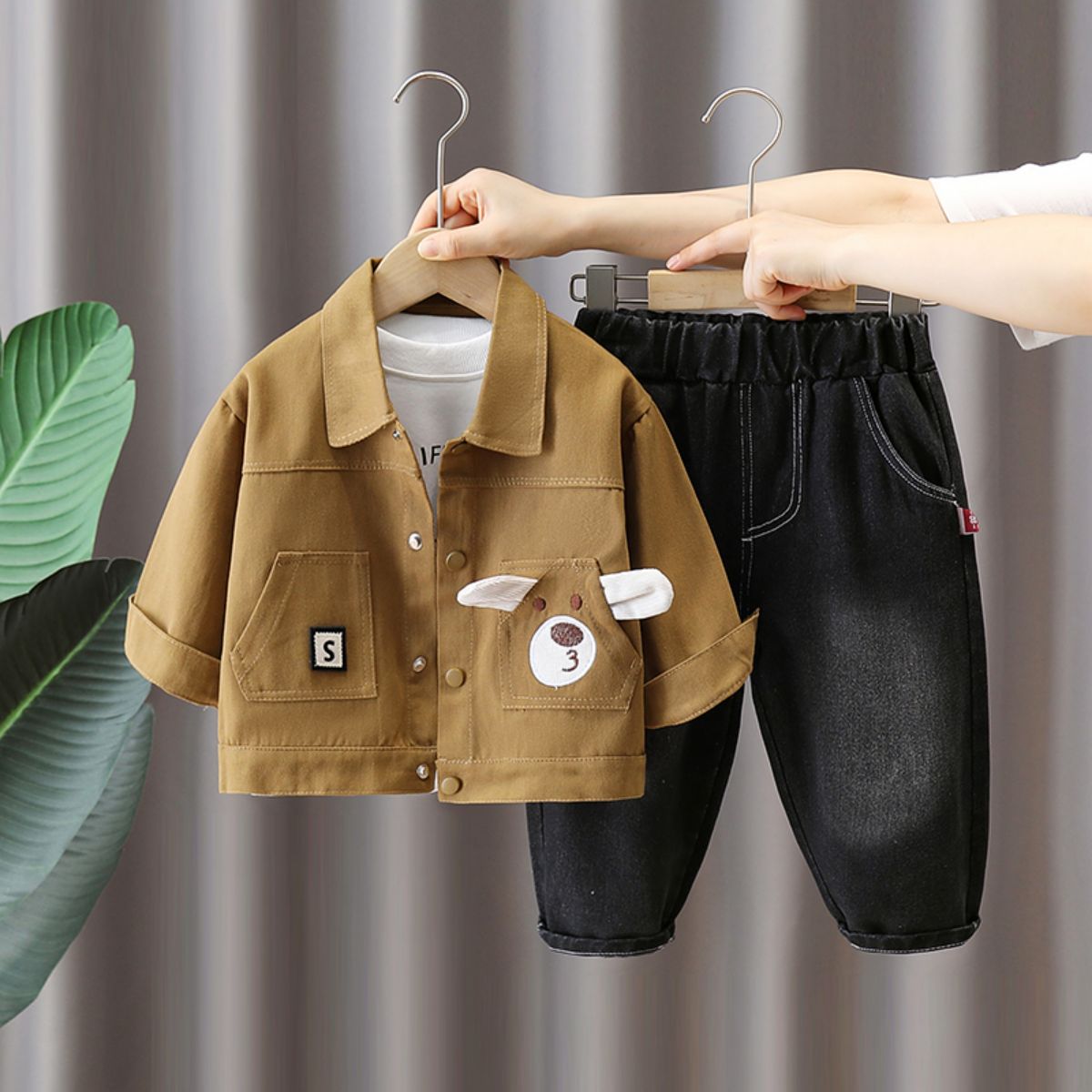 Boys autumn suits new autumn children's casual clothes handsome spring and autumn jackets children's clothes