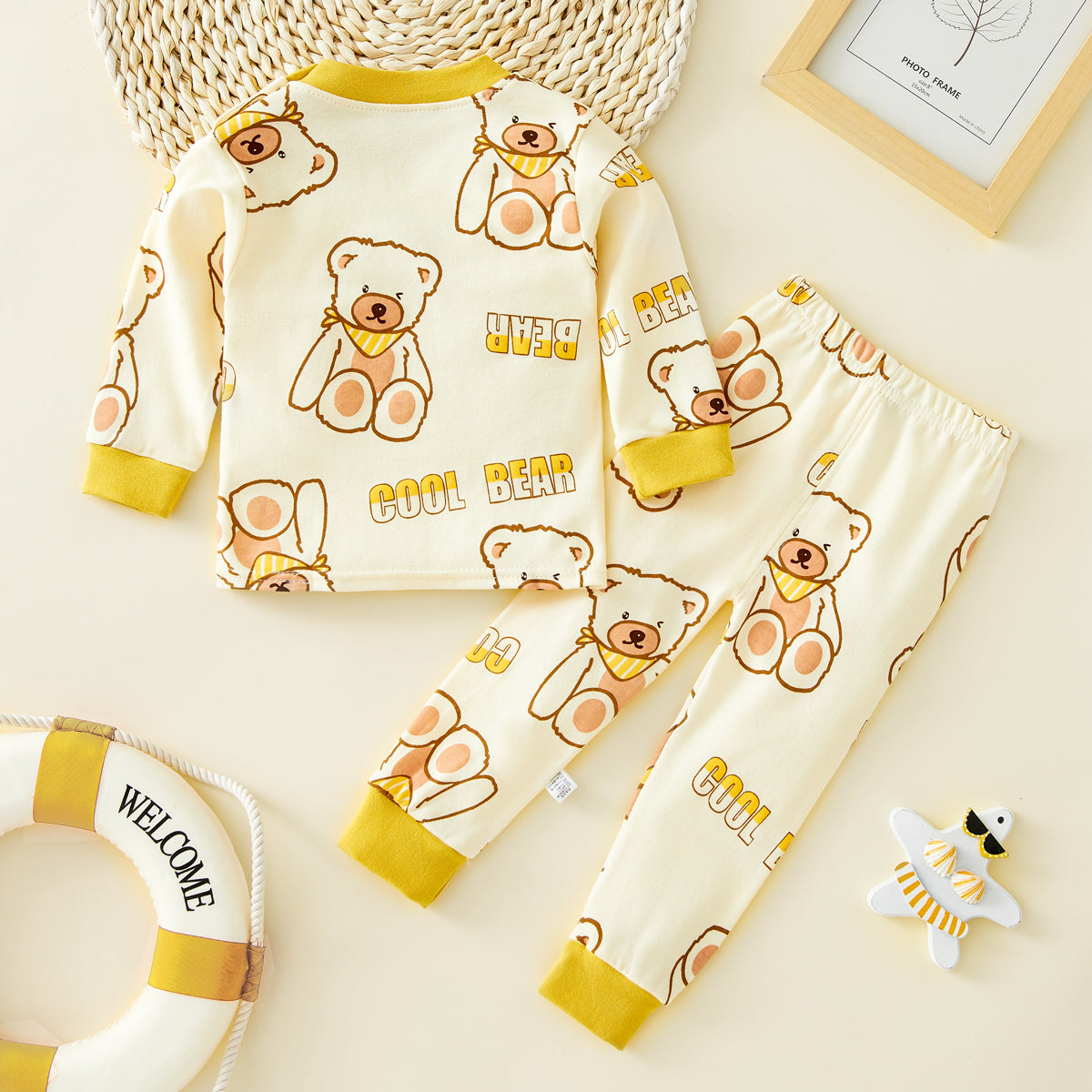 Boys' cute casual home wear set