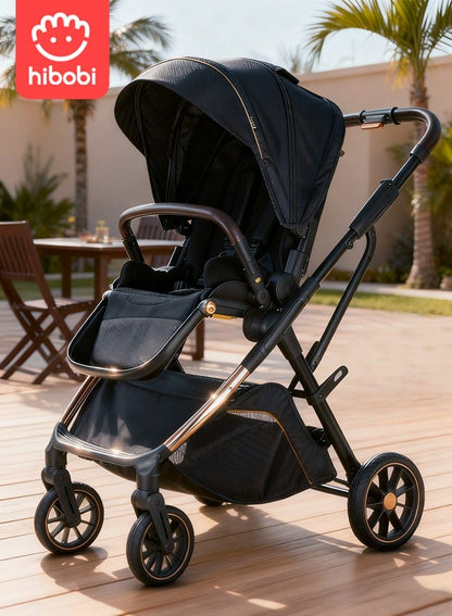 Hibobi Strato V2 | Luxury High Landscape Reversible Baby Stroller