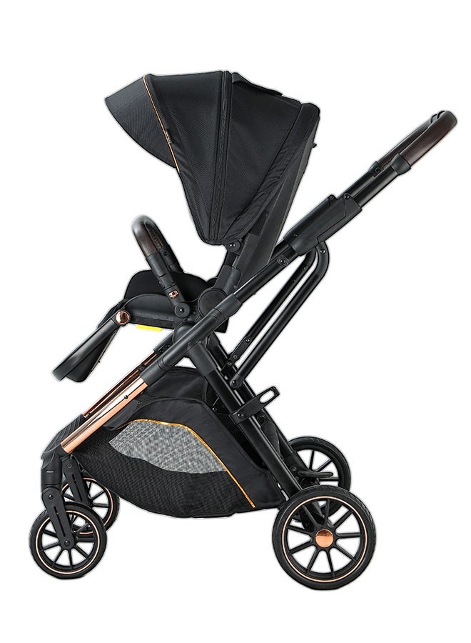 Hibobi Strato V2 | Luxury High Landscape Reversible Baby Stroller