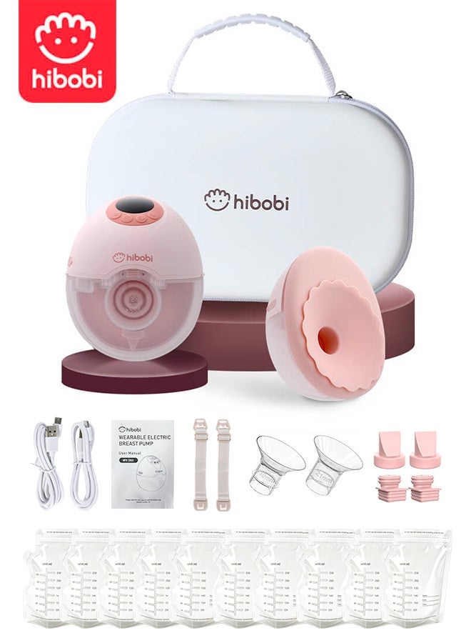 Wearable Electric Breast Pump | Hands-Free with 4 Modes & 12 Suction Levels