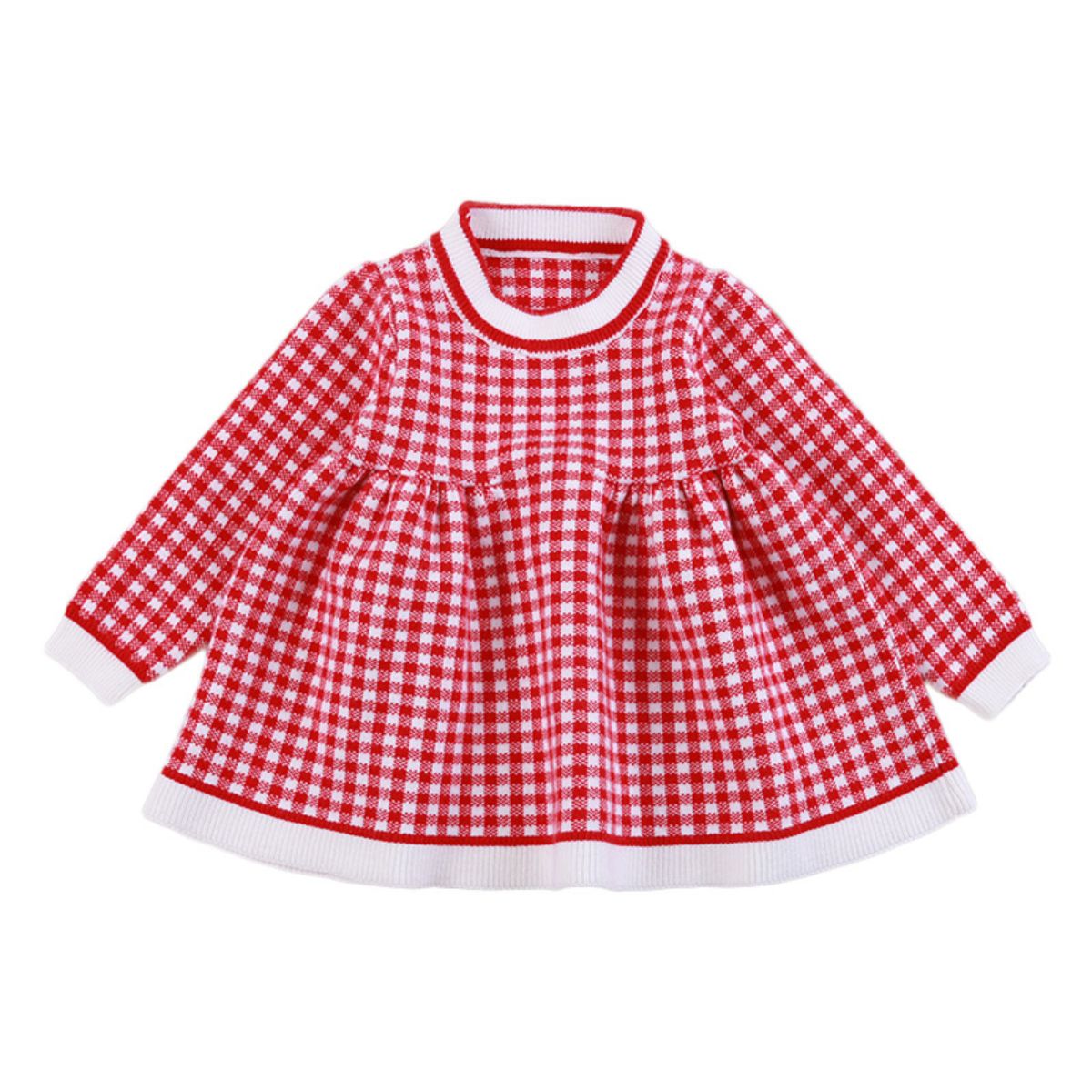 Girls autumn and winter new sweater dress